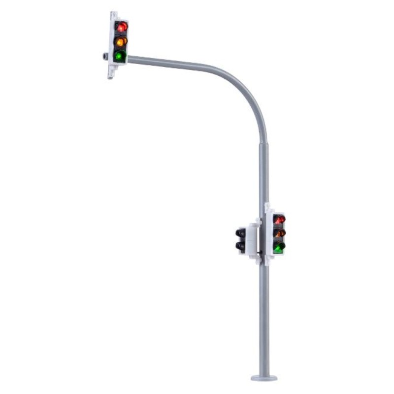 Arced Traffic Light W/Pedestrian Signal Set LED (2)